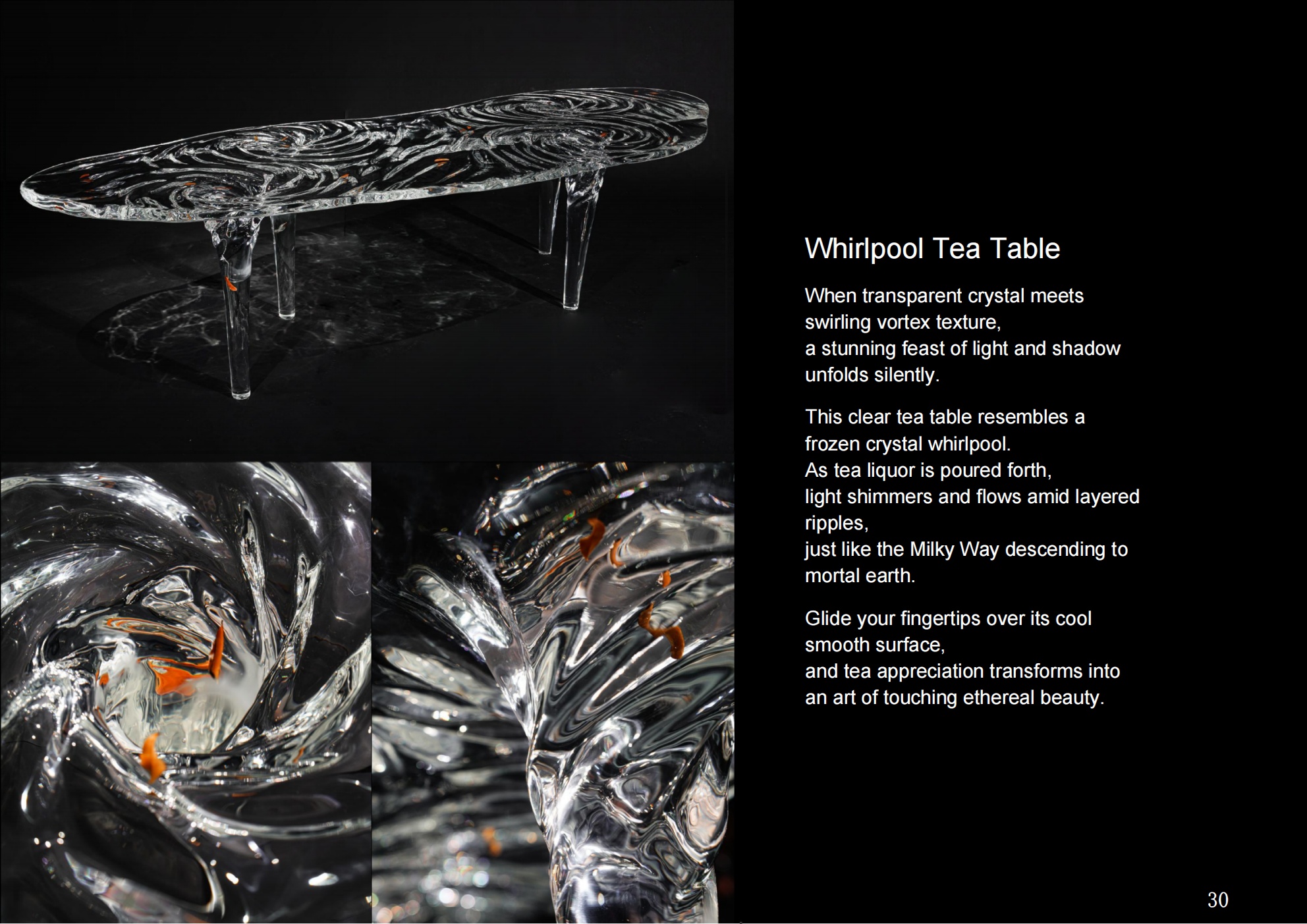 Whirlpool Tea Table